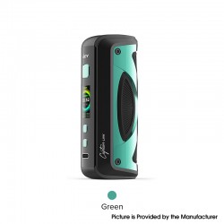 Authentic IJOY Captain Link 100W VW Box Mod - Green, 5~100W, 1 x 18650 / 21700, Univ S 2.0 Chipset