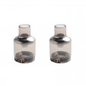 Authentic Voopoo TPP Empty Pod Cartridge for TPP Tank Atomizer / Drag 3 Kit / Drag X Plus Kit - Silver, 5.5ml (2 PCS)