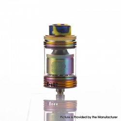 Authentic Wotofo The Troll X RTA Rebuildable Tank Atomizer - Rainbow, 3.0ml / 4.4ml, Single / Dual Coil, 24mm Diameter