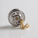 Authentic BP Mods Pioneer RTA Replacement Build Deck w/ 1.2mm + 1.5mm Air Pins - Silver, Stainless Steel (1 PC)