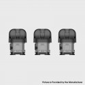 Authentic SMOK Novo 4 Pod Kit Replacement Empty Pod Cartridge - Transparent Black, 2.0ml (3 PCS)