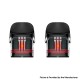 [Ships from Bonded Warehouse] Authentic Vaporesso Luxe Q Pod System Replacement Pod Cartridge w/ 0.8ohm Mesh Coil - 2ml (2 PCS)