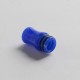 Authentic MECHLYFE x Fallout Vape XRP RTA Replacement 510 DL / MTL Drip Tip - Resin Blue (2 PCS)