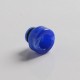 Authentic MECHLYFE x Fallout Vape XRP RTA Replacement 510 DL / MTL Drip Tip - Resin Blue (2 PCS)