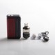 Authentic Voopoo Drag 3 177W VW Mod + TPP Tank Kit - Marsala, 5~177W, 2 x 18650, GENE.FAN 2.0 Chip, 5.5ml, 0.15ohm / 0.2ohm