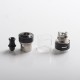 Authentic Innokin Ares 2 D22 MTL RTA Rebuildable Tank Vape Atomizer - Black, 4.0ml, Cross Air Flow Control, 22mm Diameter