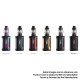 [Ships from Bonded Warehouse] Authentic SMOK Arcfox 230W TC VW Mod + TFV18 Sub Ohm Tank Kit - Bright Black, 5~230W