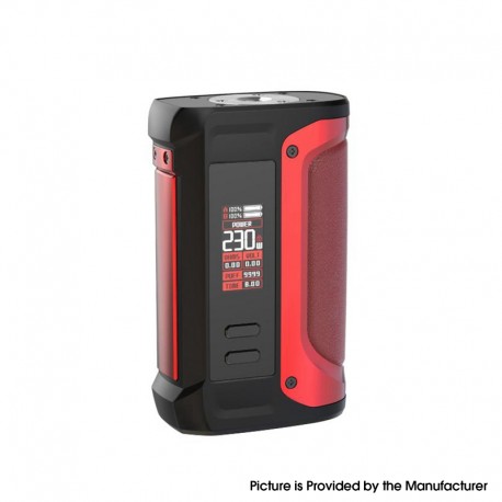 Authentic SMOKTech SMOK Arcfox 230W TC VW Box Mod - Prism Red, 5~230W, 2 x 18650