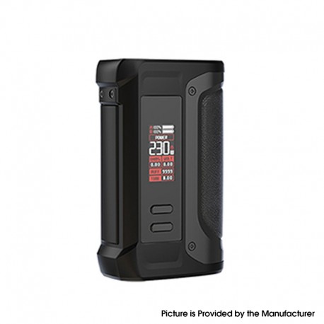 Authentic SMOKTech SMOK Arcfox 230W TC VW Box Mod - Bright Black, 5~230W, 2 x 18650