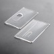 SXK Replacement Front + Back Cover Panel for BB Style 70W / DNA60W Box Mod - Transparent, PC