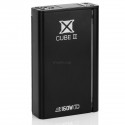 Authentic SmokTech X Cube II Bluetooth Temperature Control VW Box Mod - Black, 6~160W, 200'F~600'F, 2 x 18650