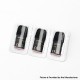 Authentic Advken Orcas Pod Kit Replacement Pod Cartridge w/ 1.2ohm Coil - 2.0ml, PCTG (3 PCS)