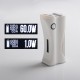 Authentic Ambition Mods and R. S. S.Mods Hera 60W VW Box Mod - White, 1~60W, SS316 + PC, 1 x 18650