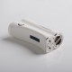 Authentic Ambition Mods and R. S. S.Mods Hera 60W VW Box Mod - White, 1~60W, SS316 + PC, 1 x 18650