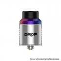 Authentic Digi Drop V1.5 RDA Rebuilable Dripping Atomizer w/ BF Pin - SS-Rainbow, Dual Coil Configuration, 24mm Dia