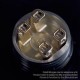Authentic Digi Drop V1.5 RDA Rebuilable Dripping Atomizer w/ BF Pin - SS-Rainbow, Dual Coil Configuration, 24mm Dia
