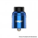 Authentic Digi Drop V1.5 RDA Rebuilable Dripping Atomizer w/ BF Pin - Blue, Dual Coil Configuration, 24mm Diameter