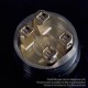 Authentic Digi Drop V1.5 RDA Rebuilable Dripping Atomizer w/ BF Pin - Gold, Dual Coil Configuration, 24mm Diameter