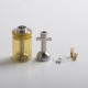 Authentic BP Mods Pioneer MTL / DL RTA Replacement Long Clear Tank Kit - Amber, 4.4ml, PCTG