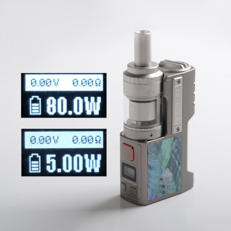 Buy Authentic Digiflavor Z1 80w Sbs Kit Silver Gray Scallop Shell