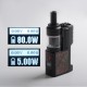 Authentic Digiflavor Z1 SBS Kit 80W VV VW Box Mod + Siren 3 GTA - Black Stabwood, 1 x 18650