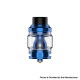 Authentic GeekVape Obelisk Sub Ohm Tank Clearomizer Atomizer - Blue, 5.5ml, 0.4ohm / 0.2ohm, 25mm Diameter