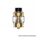 Authentic GeekVape Obelisk Sub Ohm Tank Clearomizer Atomizer - Gold, 5.5ml, 0.4ohm / 0.2ohm, 25mm Diameter