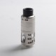 Authentic Exvape eXpromizer TCX DL RDTA Rebuildable Dripping Tank Vape Atomizer - Sandblast, SS + Glass + POM, 7.0ml, 25mm Dia.