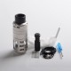 Authentic Exvape eXpromizer TCX DL RDTA Rebuildable Dripping Tank Vape Atomizer - Sandblast, SS + Glass + POM, 7.0ml, 25mm Dia.