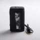 Authentic Vandy Vape Gaur-21 200W Dual 21700 Vape Box Mod - Inkstone Black, VW 5~200W, 2 x 18650 / 21700