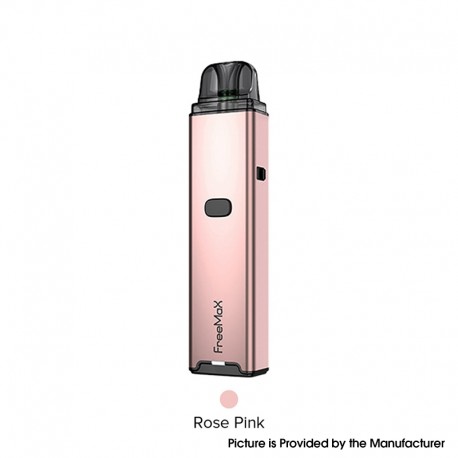 [Ships from Bonded Warehouse] Authentic FreeMax Onnix 20W Pod System Kit - Rose Pink, 1100mAh, 3.5ml RDL 0.5ohm / MTL 1.0ohm