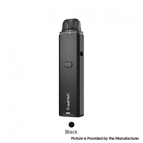 [Ships from Bonded Warehouse] Authentic FreeMax Onnix 20W Pod System Kit - Black, 1100mAh, 3.5ml Pod, RDL 0.5ohm / MTL 1.0ohm