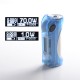 Authentic ULTRONER Alieno 70W TC VW Variable Wattage Vape Box Mod - Blue, ABS, 1~70W, 1 x 18650, SEVO 70 Chipset