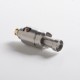 SXK MOBB Mini Style RBA Rebuildable Atomizer w/ 3.5mm Air Pin for Billet / BB / Supbox /Bantam Revision - Silver, 316SS