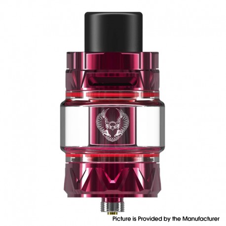 [Ships from Bonded Warehouse] Authentic Horizon Sakerz Sub Ohm Tank - Purplish Red, 5.0ml / 3.5ml, 0.16ohm /0.17ohm, 29.5mm