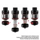 [Ships from Bonded Warehouse] Authentic Horizon Sakerz Sub Ohm Tank - Purplish Red, 5.0ml / 3.5ml, 0.16ohm /0.17ohm, 29.5mm