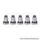 Authentic DEJAVU Pocket AIO Kit Replacement DB OCC Mesh Coil Head - 0.6ohm (5 PCS)