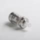 Authentic Auguse MTL / DTL V2 RTA Rebuildable Tank Vape Atomizer - Silver, 3.0ml, SS + Glass, 22 Diameter