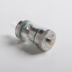 Authentic Auguse MTL / DTL V2 RTA Rebuildable Tank Vape Atomizer - Silver, 3.0ml, SS + Glass, 22 Diameter