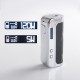 Authentic Augvape Foxy One 120 Vape Box Mod - Silver + Black Leather, 5~120W, 1 x 18650 / 20700 / 21700