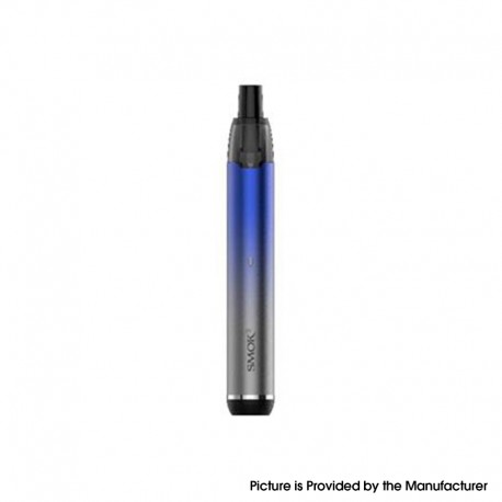 Authentic SMOKTech SMOK Stick G15 Pod System Starter Kit - Silver Blue, 700mAh, 2.0ml Pod Cartridge, MTL 0.8ohm