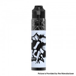 Authentic Oumier Wasp Nano Stick Pod System Mod + Wasp Nano RDA Starter Kit - Black, 2000mAh, 22mm Diameter