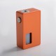 Authentic BP Mods Bushido Squonk Vape Mechanical Box Mod - Tangerine, For 22mm BF RDA, 1 x 18650