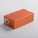 Authentic BP Mods Bushido Squonk Vape Mechanical Box Mod - Tangerine, For 22mm BF RDA, 1 x 18650