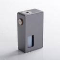 Authentic BP Mods Bushido Squonk Mechanical Box Mod - Space Grey, For 22mm BF RDA, 1 x 18650