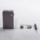 Authentic BP Mods Bushido Squonk Vape Mechanical Box Mod - Space Grey, For 22mm BF RDA, 1 x 18650