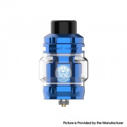 [Ships from Bonded Warehouse] Authentic GeekVape Z Max Sub Ohm Tank Atomizer - Blue, 4.0ml / 2.0ml, 0.14ohm / 0.2ohm, 32mm