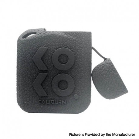 Authentic Vapesoon Protective Case Sleeve for Uwell Caliburn KOKO Prime Pod Kit - Black, Silicone (1 PC)
