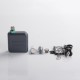 Authentic DEJAVU Pocket 40W VW Variable Wattage AIO Pod System Vape Starter Kit - Grey, 5~40W, 950mAh, 2.0ml, 0.6ohm / 1.0ohm