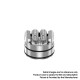 Authentic ThunderHead Creations Tauren MAX RDA Rebuildable Dripping Atomizer w/ BF Pin - Brass, 25mm Diameter